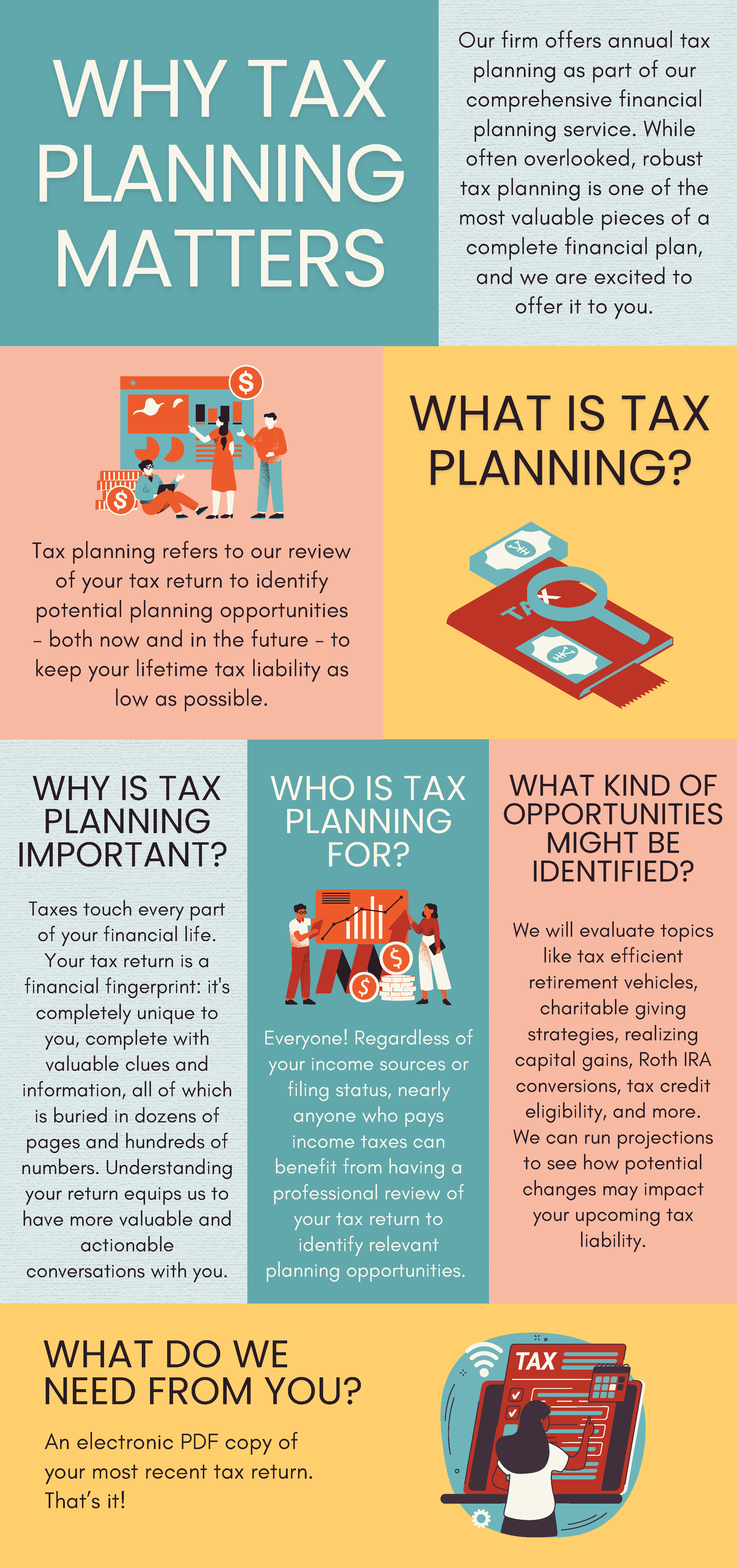 Tax Planning Infographic